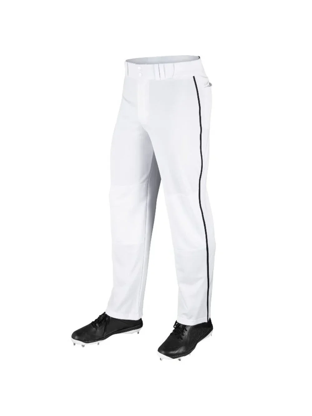 NWT Champro White Open Bottom Relaxed Fit MVP Baseball Softball Pant Youth XL